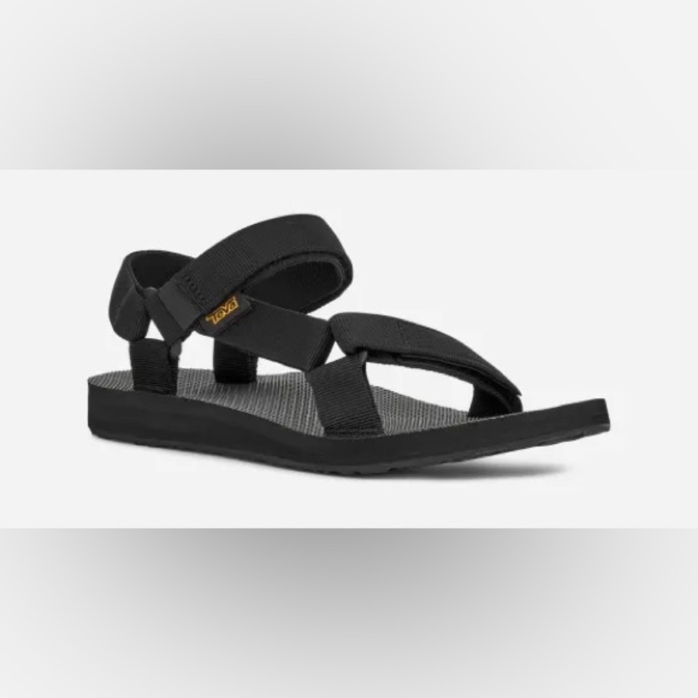 Women’s Black Teva Sandals - original universal size 9